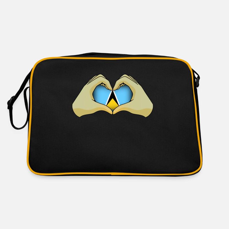 St. Lucia Retro Tasche