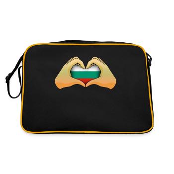 Bulgaria - Retro Bag - black/gold - Back
