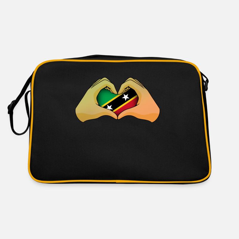 Saint Kitts and Nevis Retro Bag