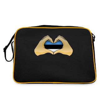 Estonia - Retro Bag - black/gold - Back