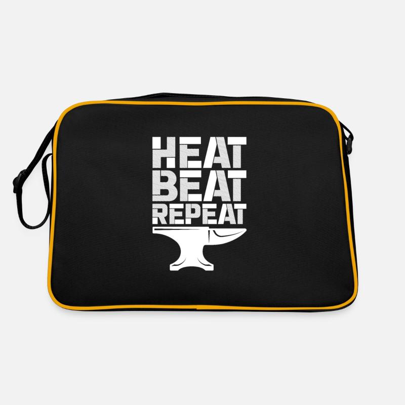 Blacksmith Schiede Anvil Cutler Gift Retro Bag