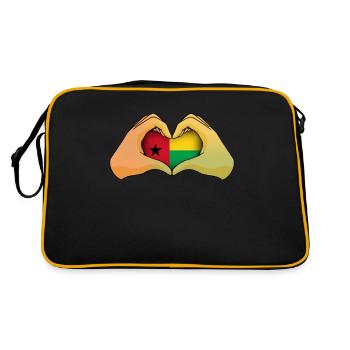 Guinée-Bissau - Sac Retro - noir/or - Dos