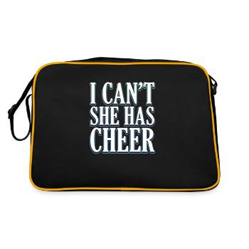 Cheerleader - Retro Bag - black/gold - Back