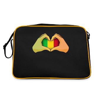 Mali - Sac Retro - noir/or - Dos