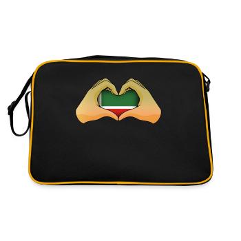 Tchétchénie - Sac Retro - noir/or - Dos