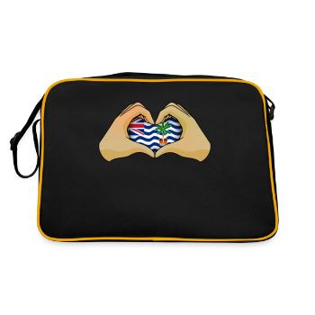 British Indian Ocean Territory - Retro Bag - black/gold - Back