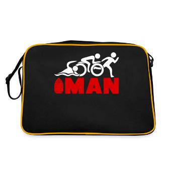 Triathlon Joke Triathlètes Triathlète - Sac Retro - noir/or - Dos