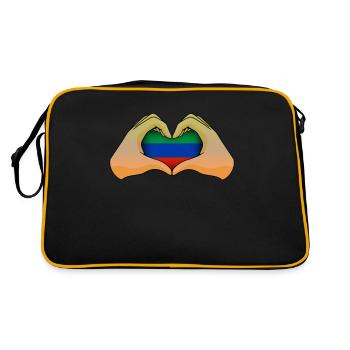 Daghestan - Sac Retro - noir/or - Dos