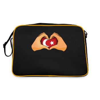 Empire ottoman - Sac Retro - noir/or - Dos