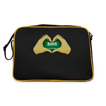 Arabie Saoudite - Sac Retro - noir/or - Dos