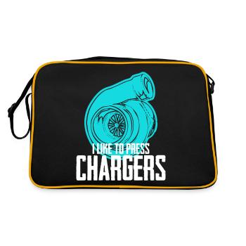 Turbocompresseur Werktsatt Auto Tuner Tuning - Sac Retro - noir/or - Dos