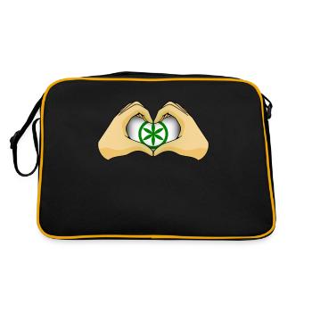 Padanie - Sac Retro - noir/or - Dos