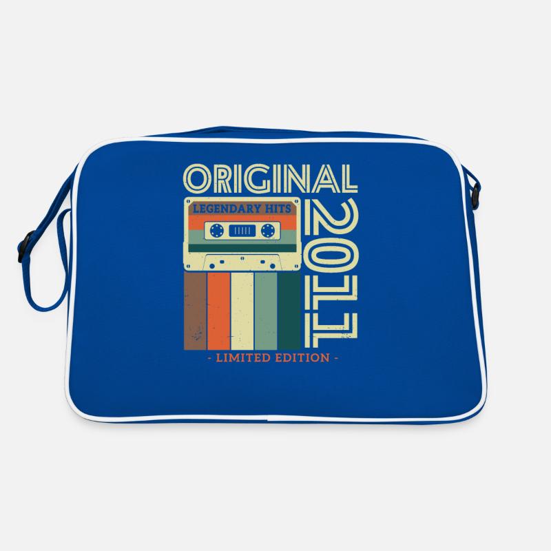 Vintage Geschenk 2011 Retro Tasche