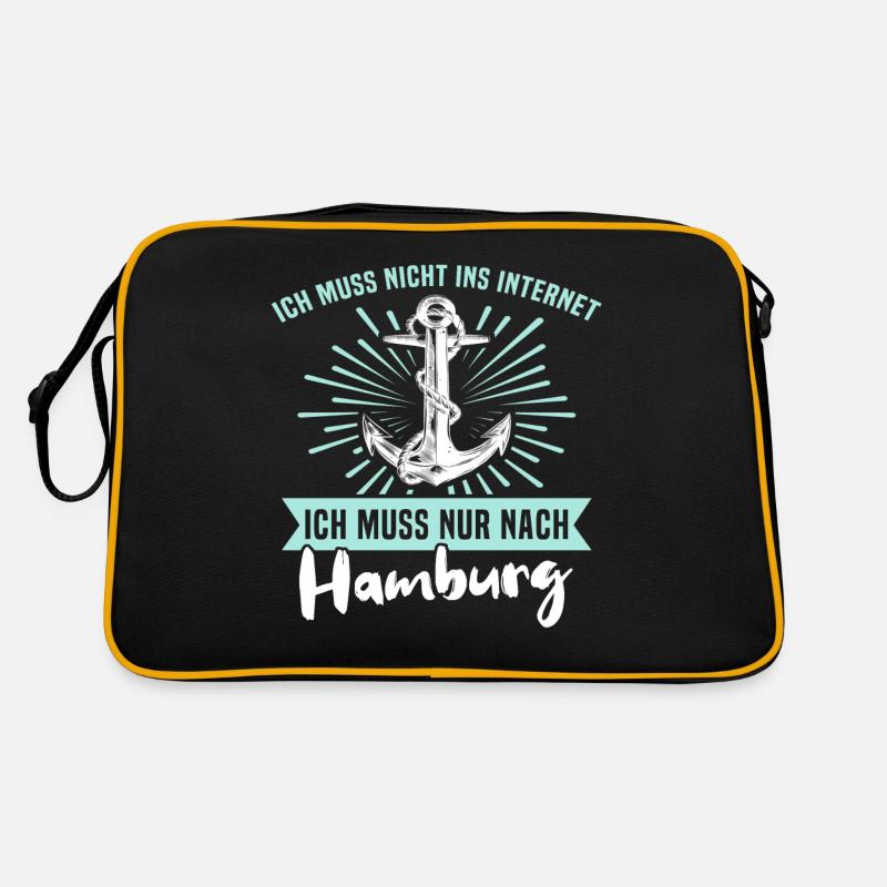 Hamburg Hamburger Retro Tasche
