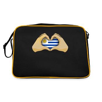 Uruguay - Sac Retro - noir/or - Dos