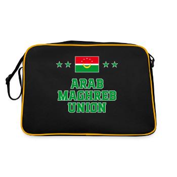 Union du Maghreb arabe - Sac Retro - noir/or - Dos