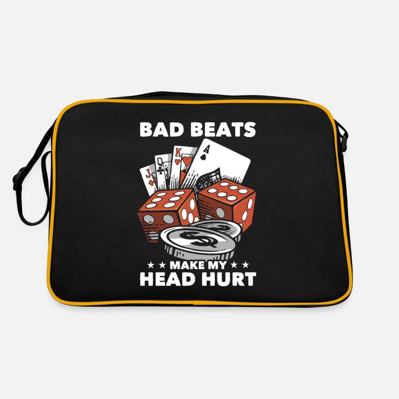 Joueurs de poker Sac Retro