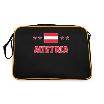 Austria - Retro Bag - black/gold - Back