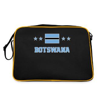 Botswana - Retro Bag - black/gold - Back
