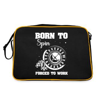 Casino - Retro Bag - black/gold - Back