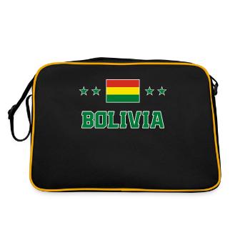 Bolivie - Sac Retro - noir/or - Dos