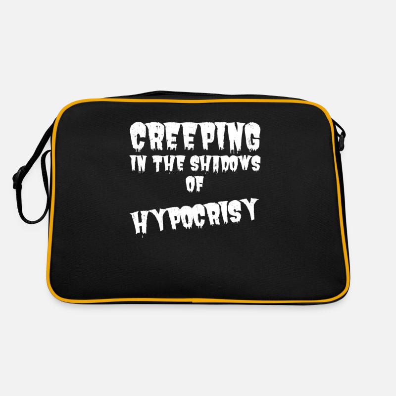 Dicton d’Halloween Saakastic pour les introvertis Sac Retro