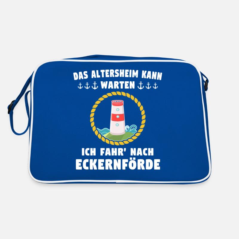 Eckernförde Spruch Retro Tasche