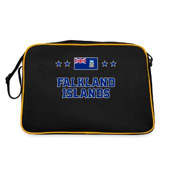 Falkland (Îles) - Sac Retro - noir/or - Dos