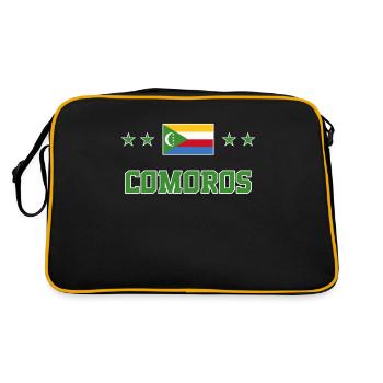 Comores - Sac Retro - noir/or - Dos