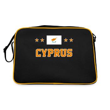Cyprus - Retro Bag - black/gold - Back