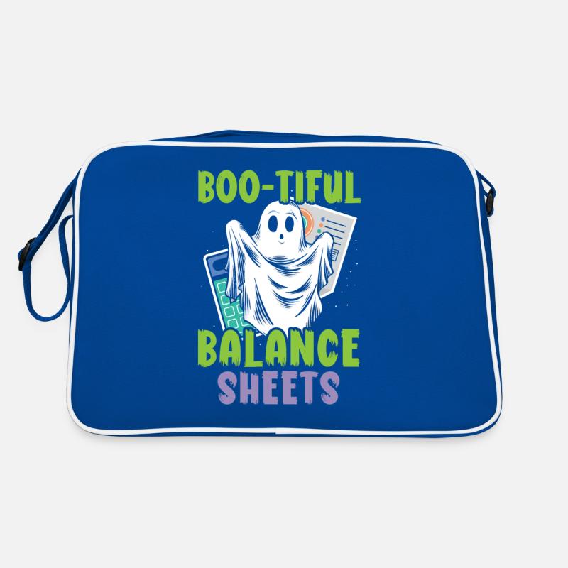 Boo-tiful Balance Sheets Accountant Halloween Retro Bag
