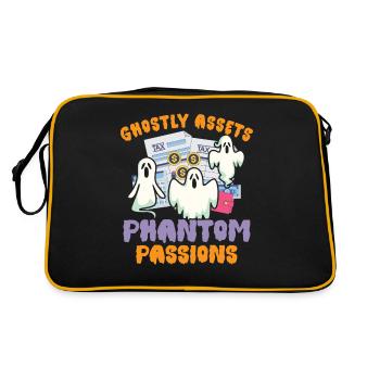 Ghostly Fortune Passions fantastiques - Sac Retro - noir/or - Dos