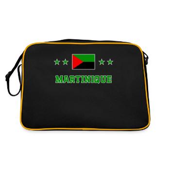 Martinique - Sac Retro - noir/or - Dos