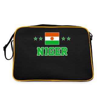 Nouvelle-Zélande - Sac Retro - noir/or - Dos