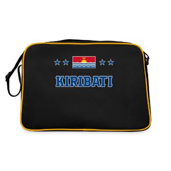 Kiribati - Sac Retro - noir/or - Dos
