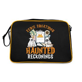 Équations étranges Spooky bills H - Sac Retro - noir/or - Dos