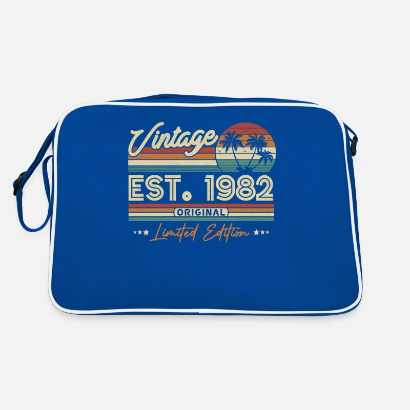 1982 Vintage Geburtstag Retro Tasche