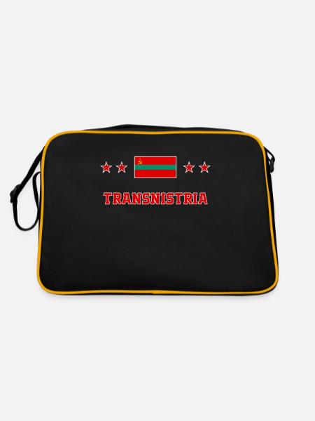 Transnistria - Retro Bag - black/gold - Back