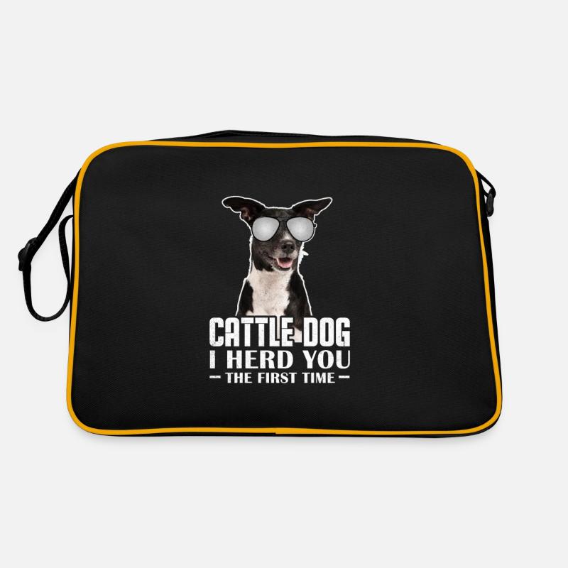 Australian Cattle Dog Retro Tasche