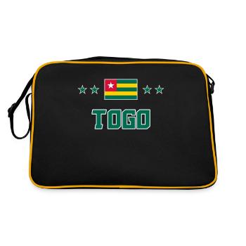 Togo - Sac Retro - noir/or - Dos