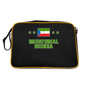 Guinée équatoriale - Sac Retro - noir/or - Dos
