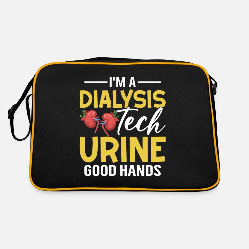Dialysis Technician Nephrology Renal Failure Retro Bag