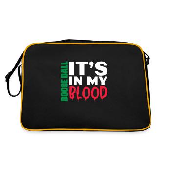Bocce Bocce Ball Bouler Boulen Cadeau - Sac Retro - noir/or - Dos