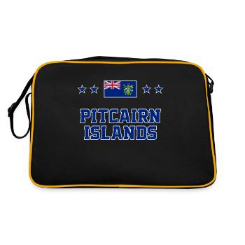 Pitcairn (Îles) - Sac Retro - noir/or - Dos