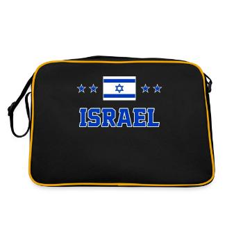 Israël - Sac Retro - noir/or - Dos