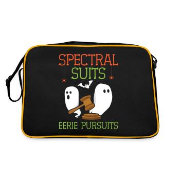 Spectral Suits Scary Pursuits Avocat H - Sac Retro - noir/or - Dos