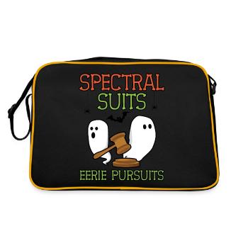 Spectral Suits Scary Pursuits Avocat H - Sac Retro - noir/or - Dos
