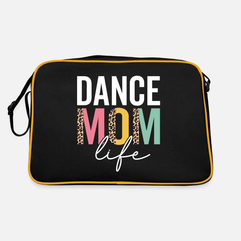 Danse Maman Vie Drôle Maman Léopard Danse Maman Sac Retro