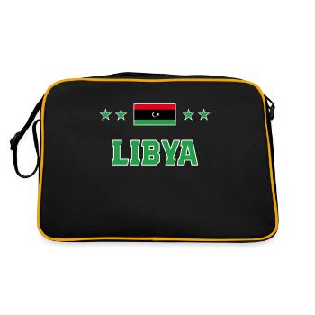 Libéria - Sac Retro - noir/or - Dos