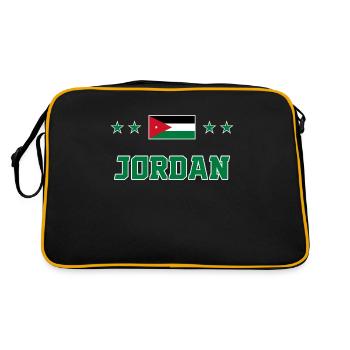 Jordanie - Sac Retro - noir/or - Dos